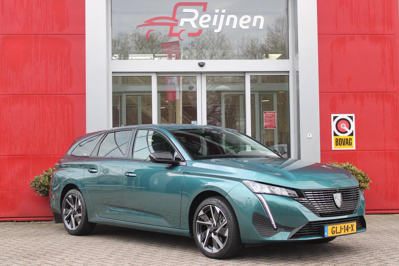 Peugeot 308 SW 1.2 Hybrid 145PK e-DCS6 ALLURE | KEYLESS ENTRY/START | DRAADLOZE APPLE CARPLAY/ANDROID AUTO | NAVIGATIE | CLIMATE CONTROL | LICHTMETALEN VELGEN 17" | LED KOPLAMPEN | 360° CAMERA | ADAPTIVE CRUISE CONTROL | DODEHOEK DETCTIE | DRAADLOZE TELEFOONLADER |