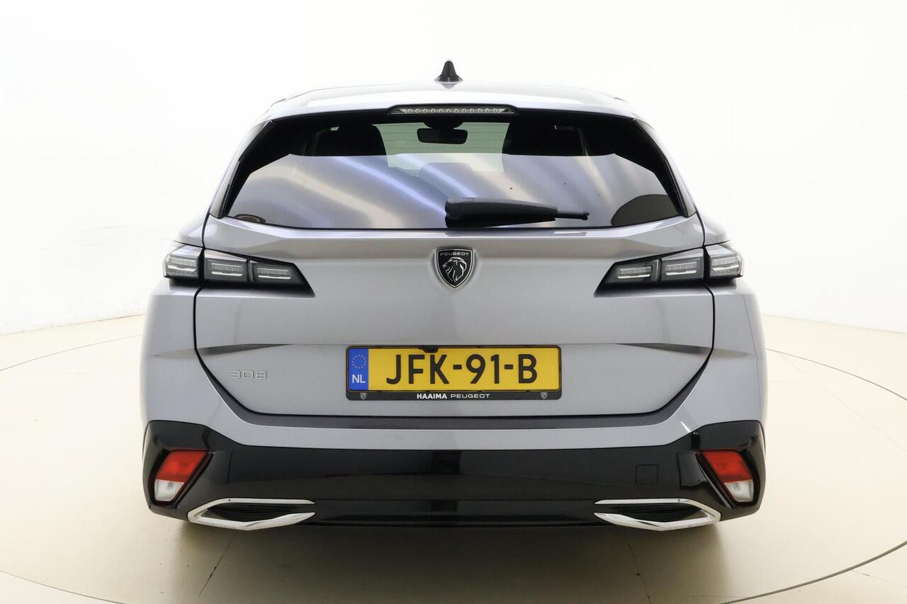 Peugeot 308 SW 1.2 PureTech 130pk Allure | Cruise Control Adaptief met Stop&Go | Rondom Zicht Camera | Verwarmde voorstoelen | Keyles Entry | Apple Carplay/Android Auto