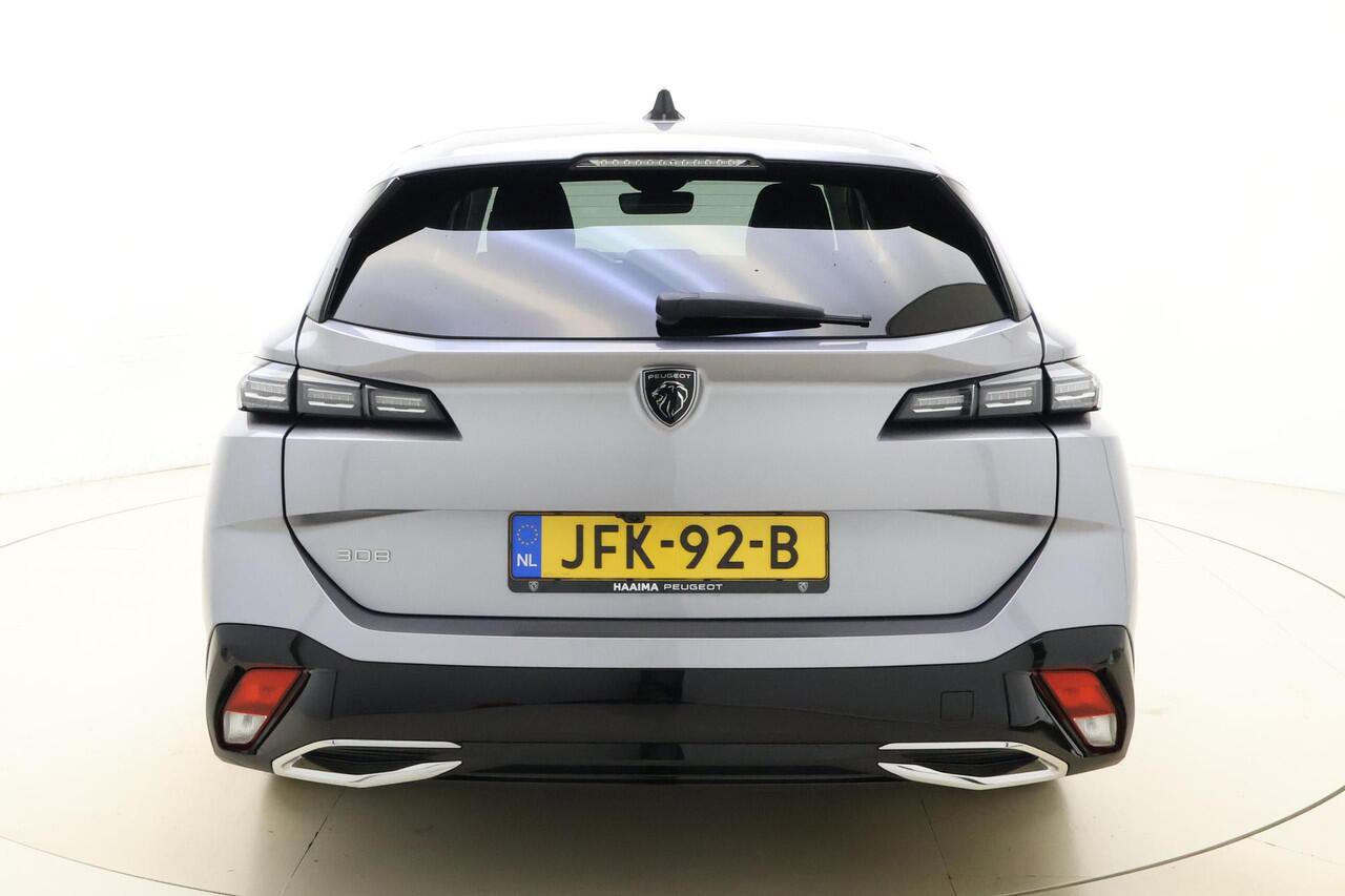 Peugeot 308 SW 1.2 PureTech Allure | Apple carplay/Android auto | Parkeercamera V + A | Electronic climate control | Draadloze telefoonlader | Stoelverwarming | Navigatie | Parkeersensoren V+A | Automaat