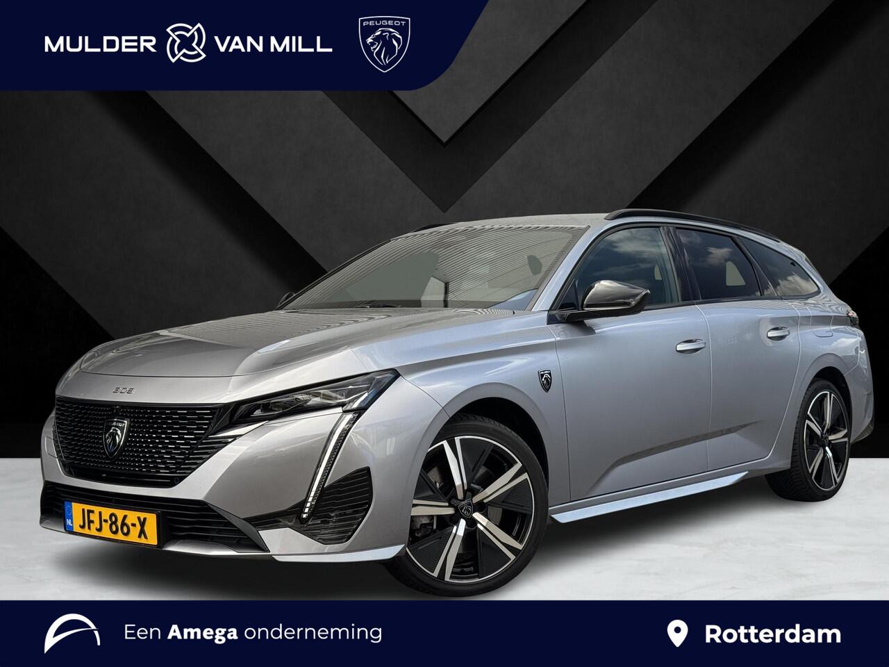 Peugeot 308 SW GT 1.6 HYbrid PHEV 225pk e-EAT8 | NAVI | STUUR+VOORRUITVERW. | FOCAL HIFI | ELEKTR. A.KLEP | 360° CAMERA | ALL-SEASONBANDEN | KEYLESS ENTRY |