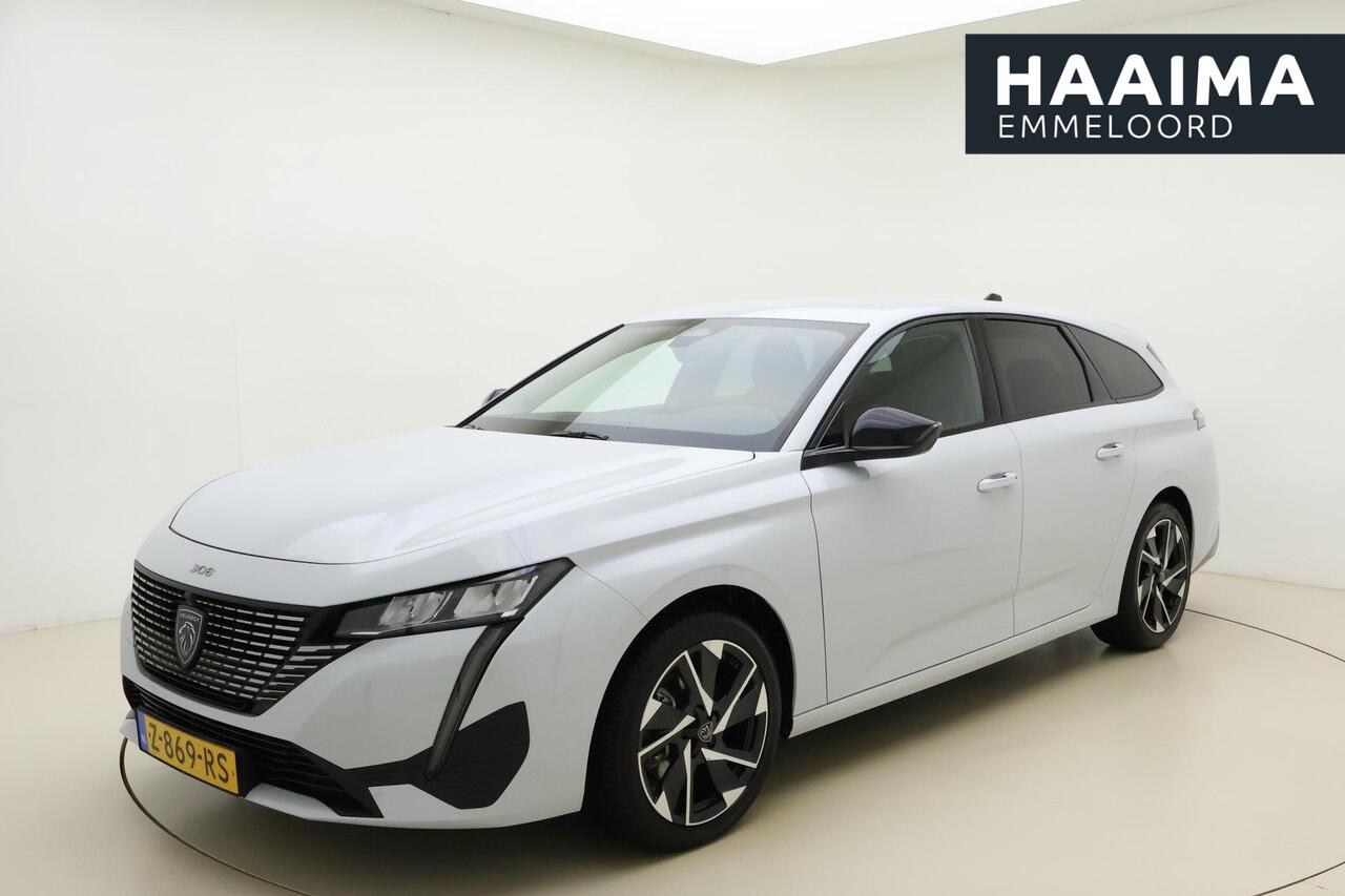 Peugeot 308 SW 1.2 PureTech Allure 130 PK Automaat | Navigatie | Afneembare Trekhaak | Verhoogd trekvermogen 1.400 KG | Camera's rondom | Keyless | Cruise control | Lichtmetalenvelgen