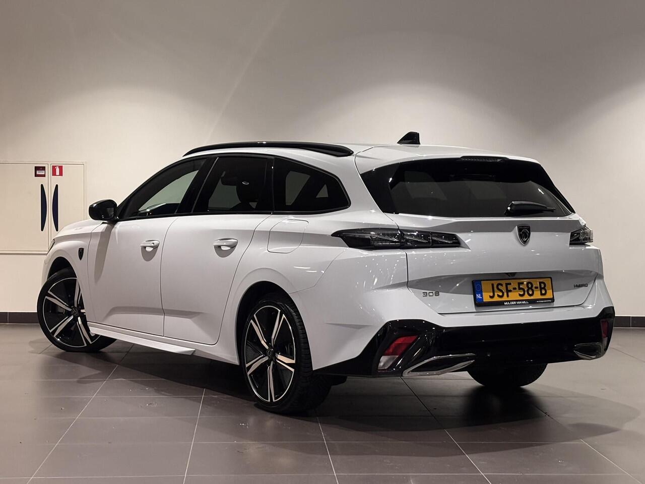 Peugeot 308 SW GT 1.6 HYbrid PHEV 225pk e-EAT8 | FOCAL HIFI | ELEKTR. A.KLEP | 360° CAMERA | STUUR+VOORRUITVERW. | ADAPTIVE CRUISE | NAVI | LED MATRIX