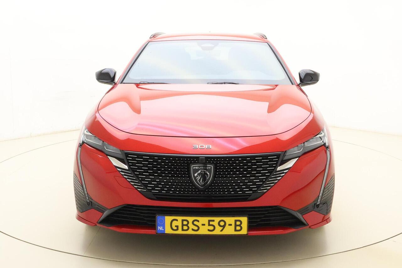 Peugeot 308 SW 1.2T GT | 130PK | AUTOMAAT | Elektrische Achterklep | 360° Camera | Matrix LED | Adaptieve Cruise Control | Draadloze Apple Carplay & Android Auto | Navigatie