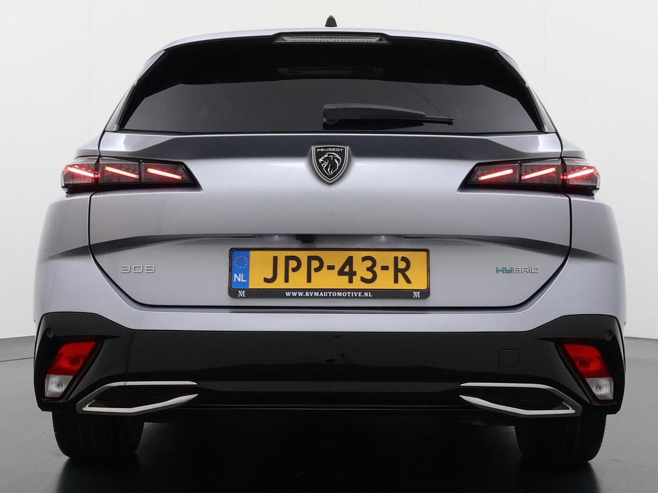 Peugeot 308 1.6 SW Plug-in Hybrid 225 GT PHEV |FOCAL AUDIO | ELEK. ACHTERKLEP| ADAP. CRUISE| 360 CAMERA| DODE HOEK SENSOR| SUPER COMPLEET!