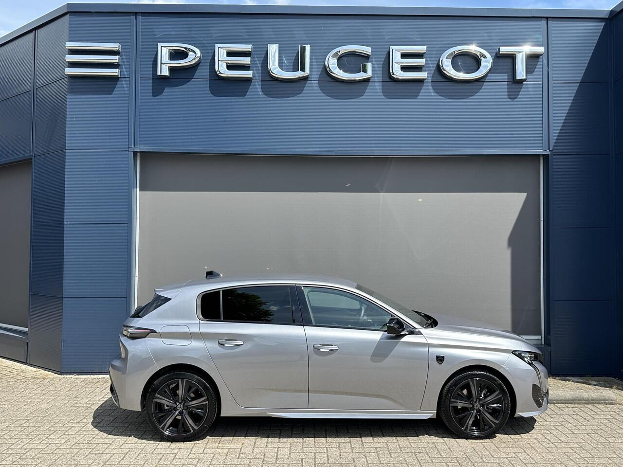Peugeot 308 1.2 Hybrid 145 PK GT Automaat | NETTO DEAL MET ¤ 8.000 DEMO VOORDEEL | 3D-Cockpit | Alcantara Massage Stoelen Elektrisch Verstelbaar | Navigatie | Digitaal Dashboard | 360 Graden Camera | Adaptieve Cruise Control | Dode Hoek Detectie | Keyless Entry | Sto