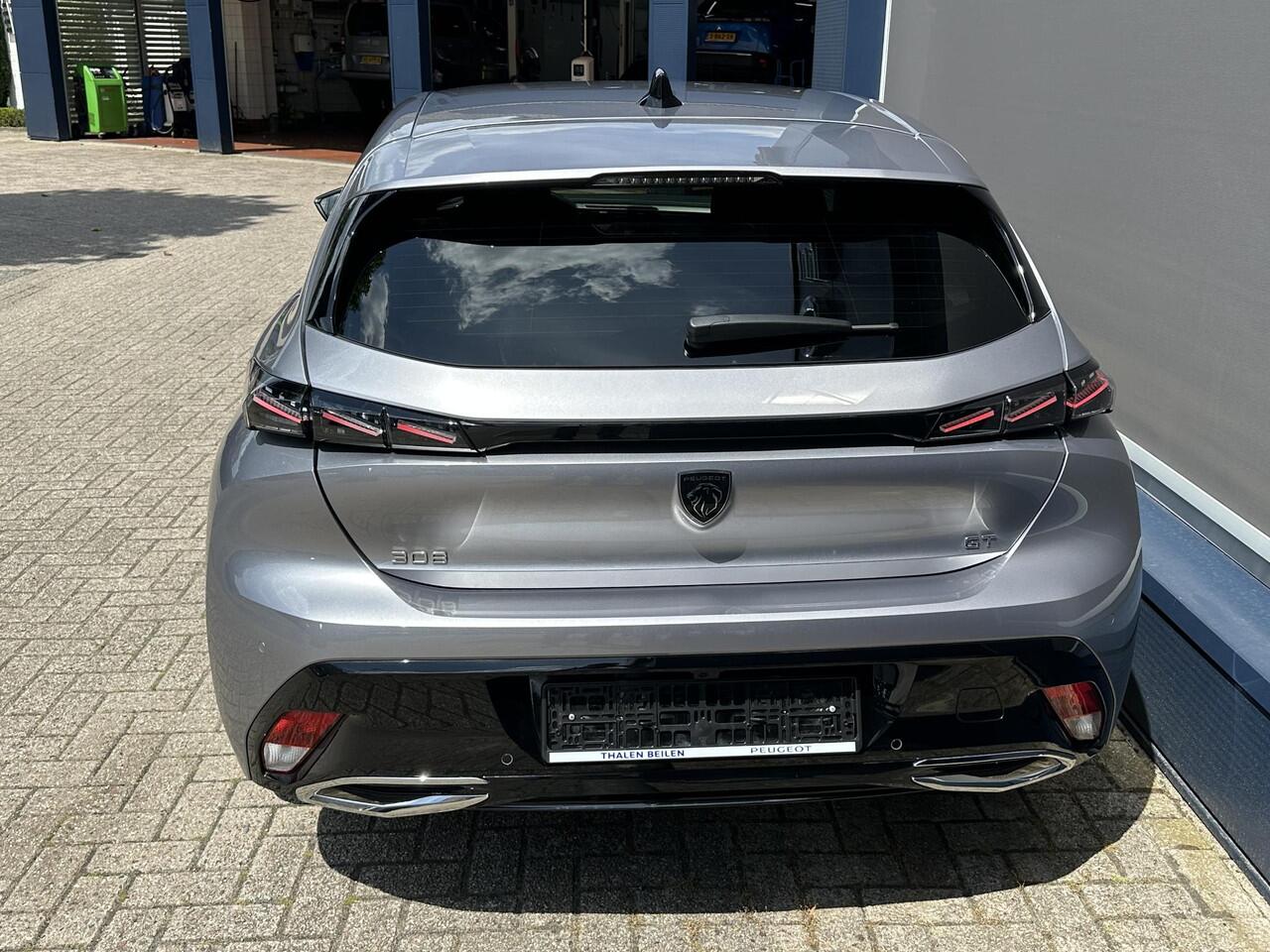 Peugeot 308 1.2 Hybrid 145 PK GT Automaat | NETTO DEAL MET ¤ 8.000 DEMO VOORDEEL | 3D-Cockpit | Alcantara Massage Stoelen Elektrisch Verstelbaar | Navigatie | Digitaal Dashboard | 360 Graden Camera | Adaptieve Cruise Control | Dode Hoek Detectie | Keyless Entry | Sto