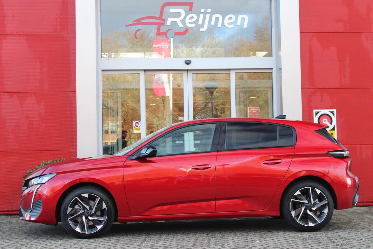 Peugeot 308 1.2 Hybrid 145PK E-DCS6 Allure | AGR STOEL | STOEL EN STUUR VEWARMING | KEYLESS ENTRY/START | DRAADLOZE APPLE CARPLAY/ANDROID AUTO | NAVIGATIE | CLIMATE CONTROL | LICHTMETALEN VELGEN 17" | LED KOPLAMPEN | ACHTERUITRIJCAMERAA | ADAPTIVE CRUISE CONTROL | DR