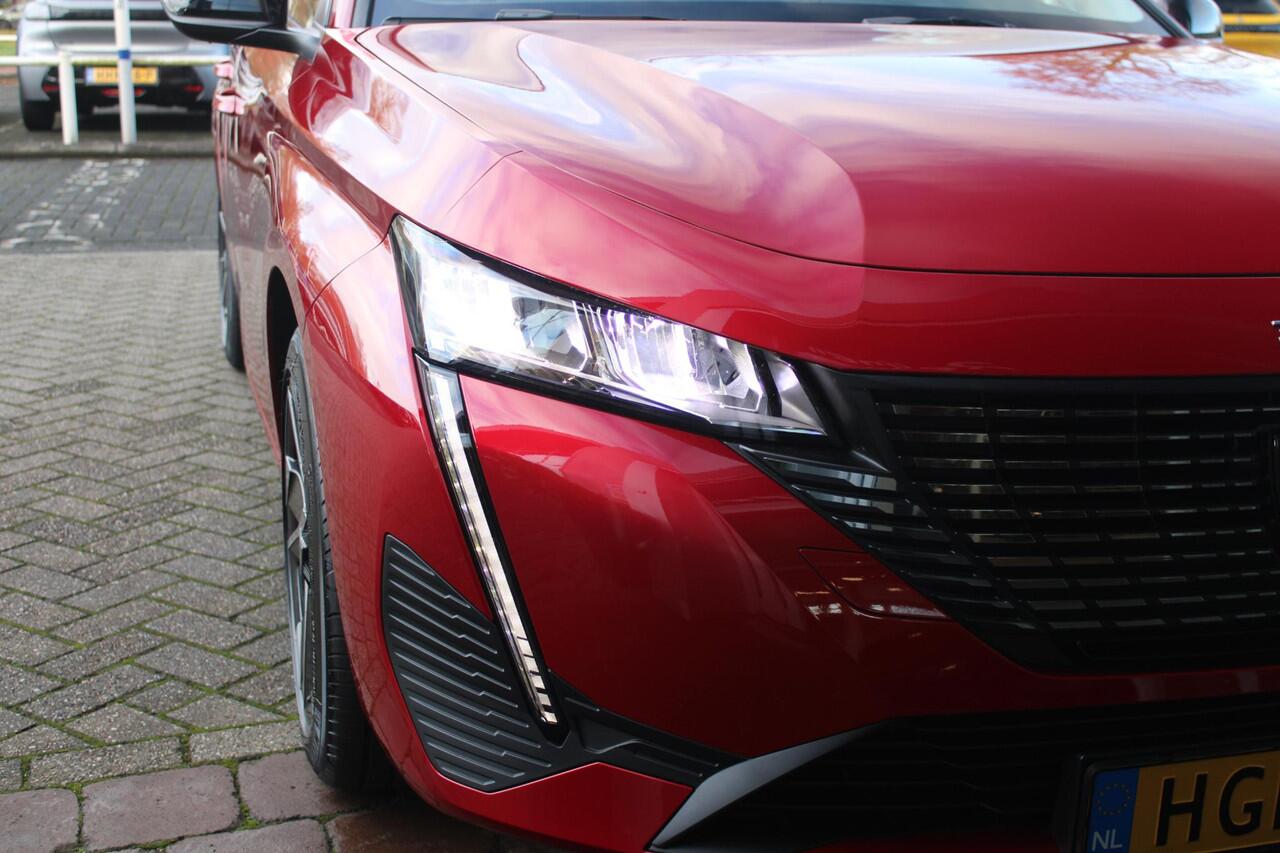 Peugeot 308 1.2 Hybrid 145PK E-DCS6 Allure | AGR STOEL | STOEL EN STUUR VEWARMING | KEYLESS ENTRY/START | DRAADLOZE APPLE CARPLAY/ANDROID AUTO | NAVIGATIE | CLIMATE CONTROL | LICHTMETALEN VELGEN 17" | LED KOPLAMPEN | ACHTERUITRIJCAMERAA | ADAPTIVE CRUISE CONTROL | DR