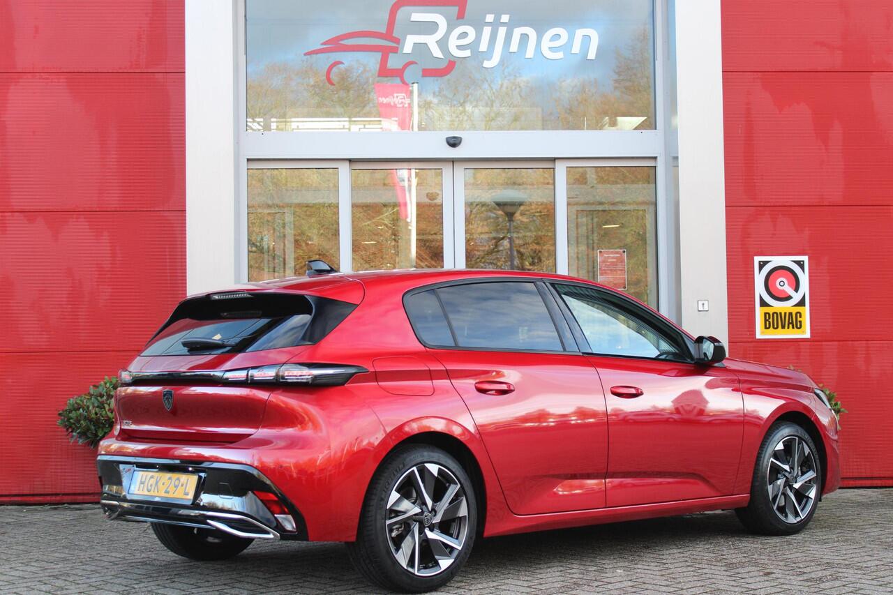 Peugeot 308 1.2 Hybrid 145PK E-DCS6 Allure | AGR STOEL | STOEL EN STUUR VEWARMING | KEYLESS ENTRY/START | DRAADLOZE APPLE CARPLAY/ANDROID AUTO | NAVIGATIE | CLIMATE CONTROL | LICHTMETALEN VELGEN 17" | LED KOPLAMPEN | ACHTERUITRIJCAMERAA | ADAPTIVE CRUISE CONTROL | DR