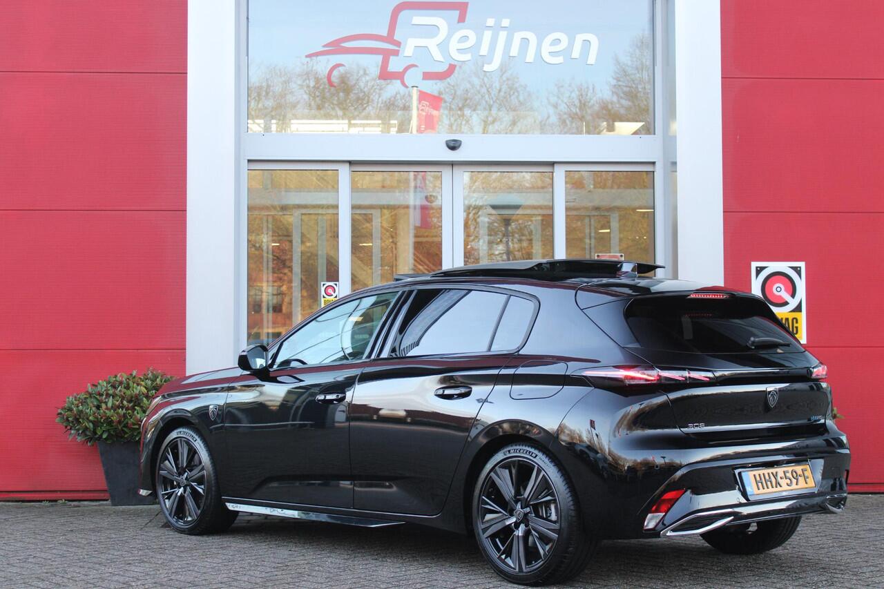 Peugeot 308 1.6 Plug-in Hybrid 180PK GT | PANORAMISCH SCHUIF/KANTEL DAK | 18" LICHTMETALEN VELGEN "PORTLAND" | ALCANTARA INTERIEUR | ELEKTRISCH BEDIENBARE BESTUURDERSSTOEL MET GEHEUGENFUNCTIE | STOEL/STUUR VERWARMING | 360° CAMERA | FOCAL AUDIO SYSTEM | PARKEERSENSOR