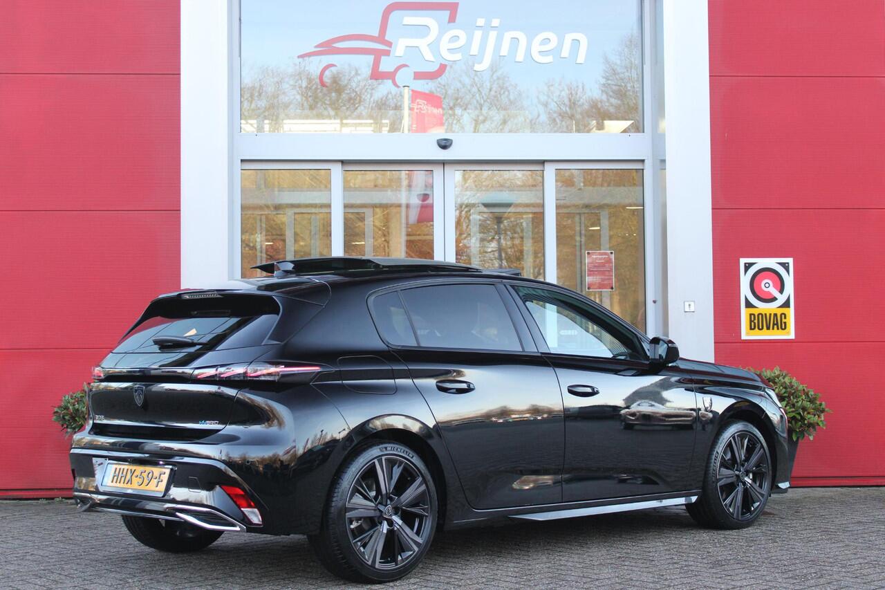 Peugeot 308 1.6 Plug-in Hybrid 180PK GT | PANORAMISCH SCHUIF/KANTEL DAK | 18" LICHTMETALEN VELGEN "PORTLAND" | ALCANTARA INTERIEUR | ELEKTRISCH BEDIENBARE BESTUURDERSSTOEL MET GEHEUGENFUNCTIE | STOEL/STUUR VERWARMING | 360° CAMERA | FOCAL AUDIO SYSTEM | PARKEERSENSOR