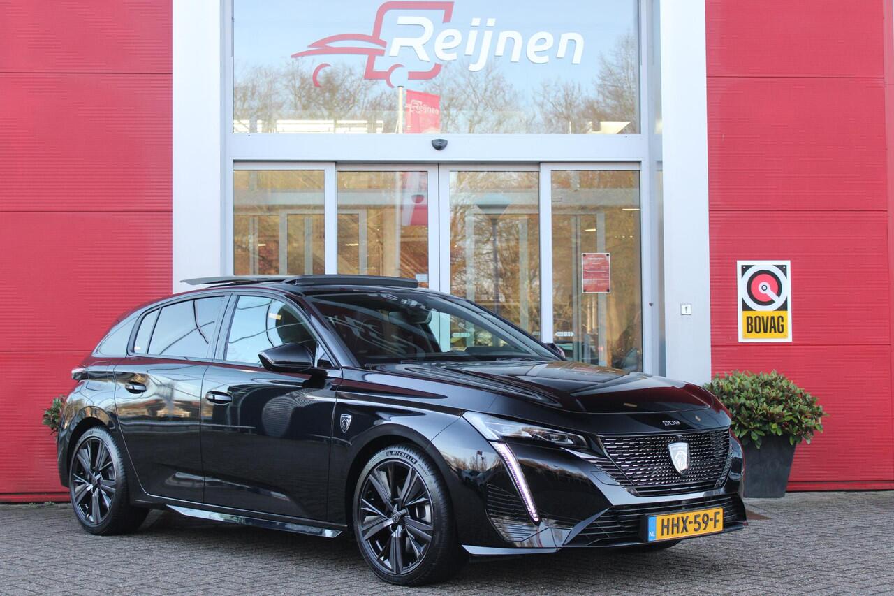 Peugeot 308 1.6 Plug-in Hybrid 180PK GT | PANORAMISCH SCHUIF/KANTEL DAK | 18" LICHTMETALEN VELGEN "PORTLAND" | ALCANTARA INTERIEUR | ELEKTRISCH BEDIENBARE BESTUURDERSSTOEL MET GEHEUGENFUNCTIE | STOEL/STUUR VERWARMING | 360° CAMERA | FOCAL AUDIO SYSTEM | PARKEERSENSOR