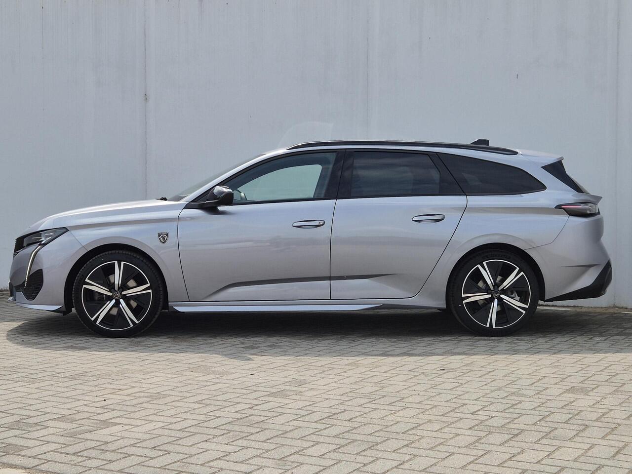 Peugeot 308 SW Hybrid 136 e-DCS6 GT Automaat / Apple Carplay Android Auto / Navigatie / Adaptief cruise control / Keyless Entry/Start / Rondomzicht camera / Lichtmetalen wielen 18" /