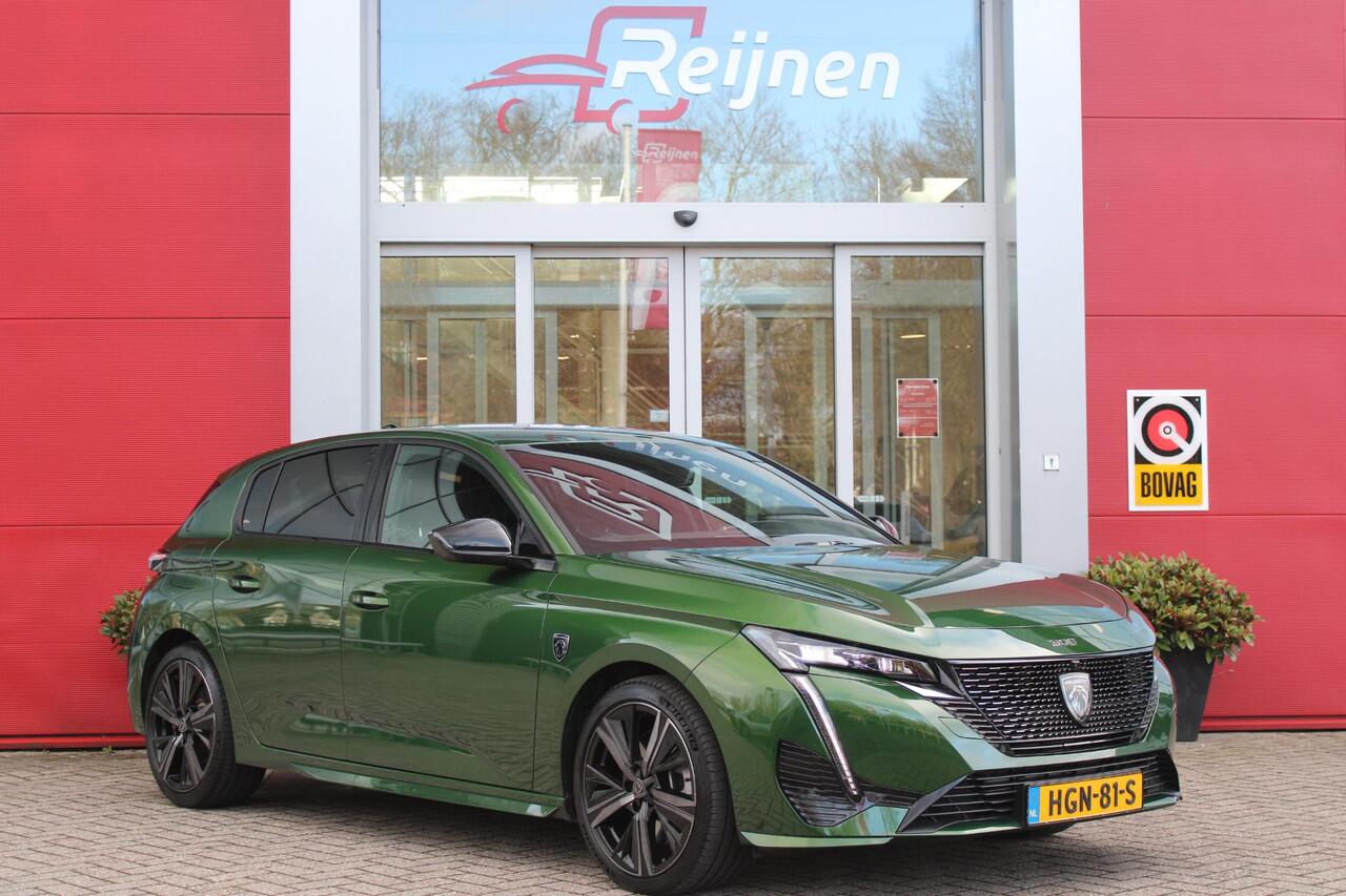 Peugeot 308 1.6 Plug-in Hybrid 225PK GT | ELEKTRISCH BEDIENBARE BESTUURDERSSTOEL MET GEHEUGENFUNCTIE | VOORSTOELEN MET VERWARMING EN MASSAGE FUNCTIE | 360° CAMERA | PARKEERSENSOREN VOOR + ACHTER | NAVIGATIE | DRAADLOZE APPLE CARPLAY/ANDROID AUTO | DAB+ RADIO | DODEHO