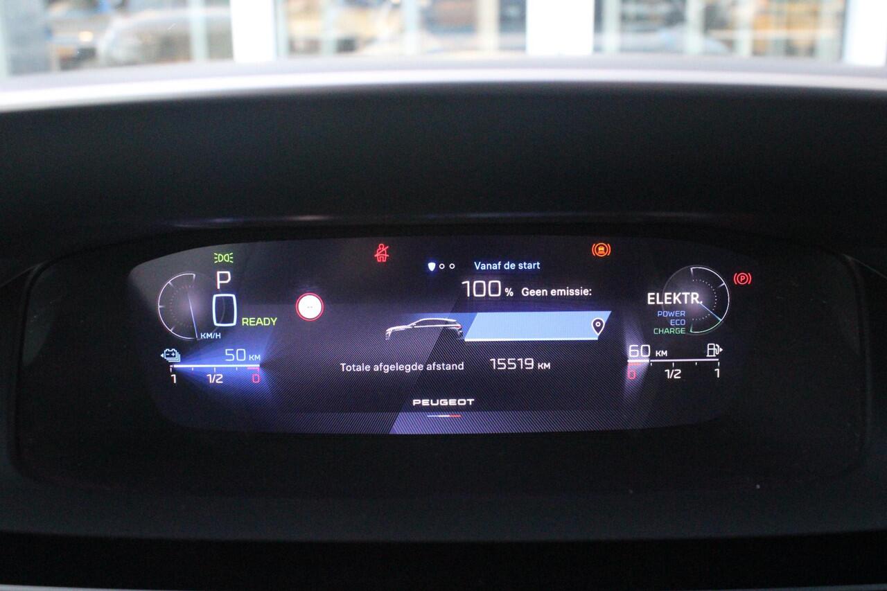 Peugeot 308 1.6 Plug-in Hybrid 225PK GT | ELEKTRISCH BEDIENBARE BESTUURDERSSTOEL MET GEHEUGENFUNCTIE | VOORSTOELEN MET VERWARMING EN MASSAGE FUNCTIE | 360° CAMERA | PARKEERSENSOREN VOOR + ACHTER | NAVIGATIE | DRAADLOZE APPLE CARPLAY/ANDROID AUTO | DAB+ RADIO | DODEHO