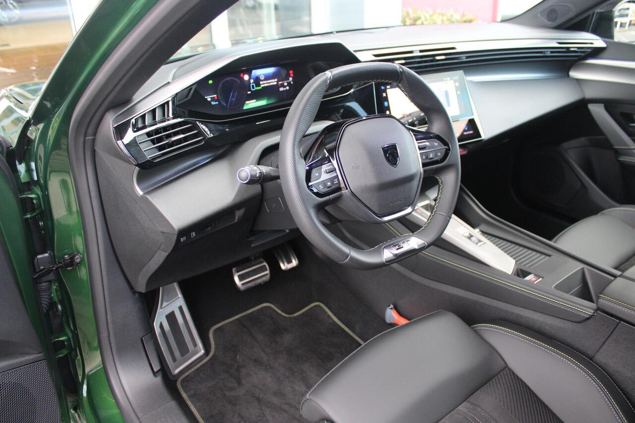 Peugeot 308 1.6 Plug-in Hybrid 225PK GT | ELEKTRISCH BEDIENBARE BESTUURDERSSTOEL MET GEHEUGENFUNCTIE | VOORSTOELEN MET VERWARMING EN MASSAGE FUNCTIE | 360° CAMERA | PARKEERSENSOREN VOOR + ACHTER | NAVIGATIE | DRAADLOZE APPLE CARPLAY/ANDROID AUTO | DAB+ RADIO | DODEHO
