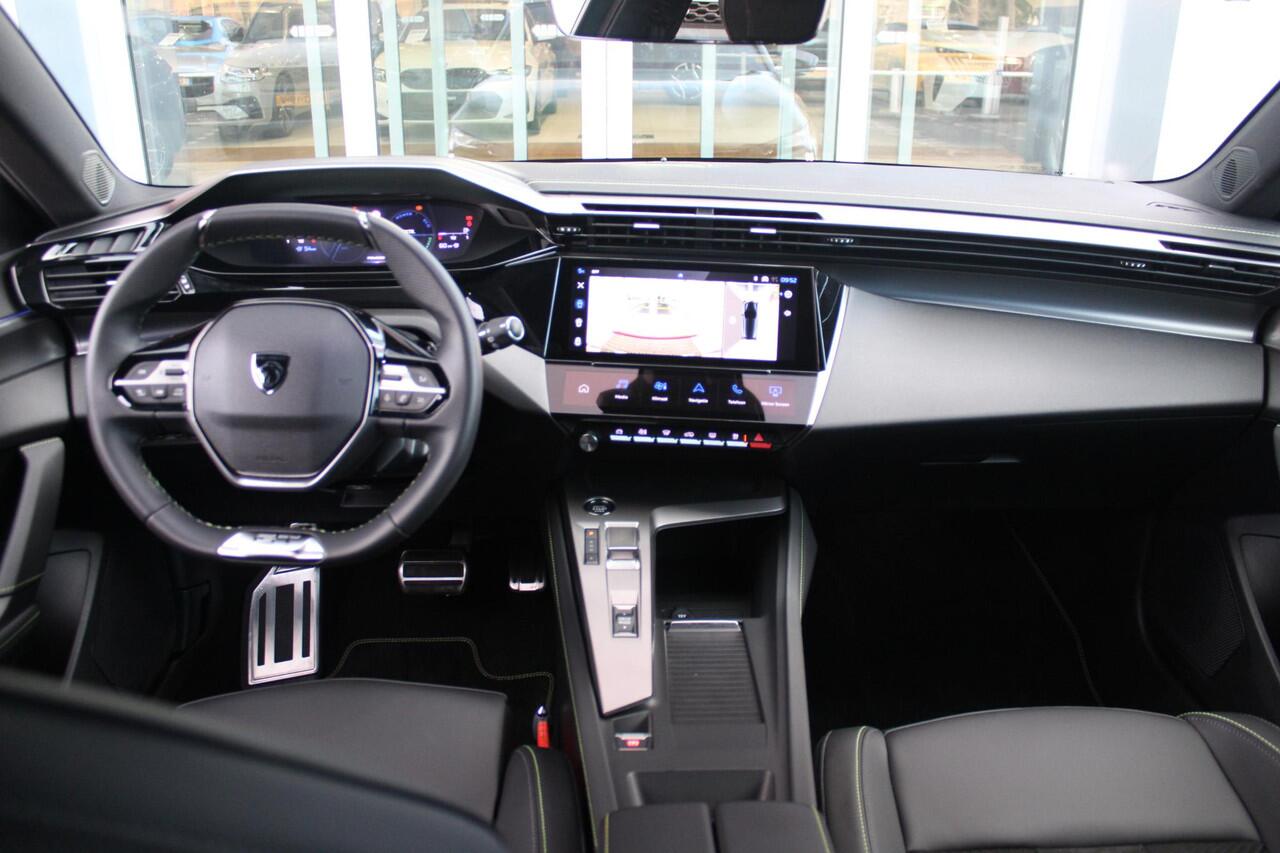 Peugeot 308 1.6 Plug-in Hybrid 225PK GT | ELEKTRISCH BEDIENBARE BESTUURDERSSTOEL MET GEHEUGENFUNCTIE | VOORSTOELEN MET VERWARMING EN MASSAGE FUNCTIE | 360° CAMERA | PARKEERSENSOREN VOOR + ACHTER | NAVIGATIE | DRAADLOZE APPLE CARPLAY/ANDROID AUTO | DAB+ RADIO | DODEHO