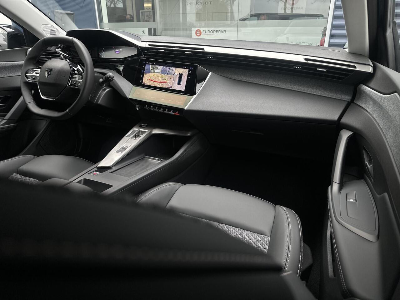 Peugeot 308 1.2 Hybrid 145 e-DCS6 Allure | Adaptive Cruise Control | Stoelverwarming | Climate Control | Parkeercamera/-sensoren | Navigatie | Apple Carplay/Android Auto | Full LED | Draadloze telefoonlader |