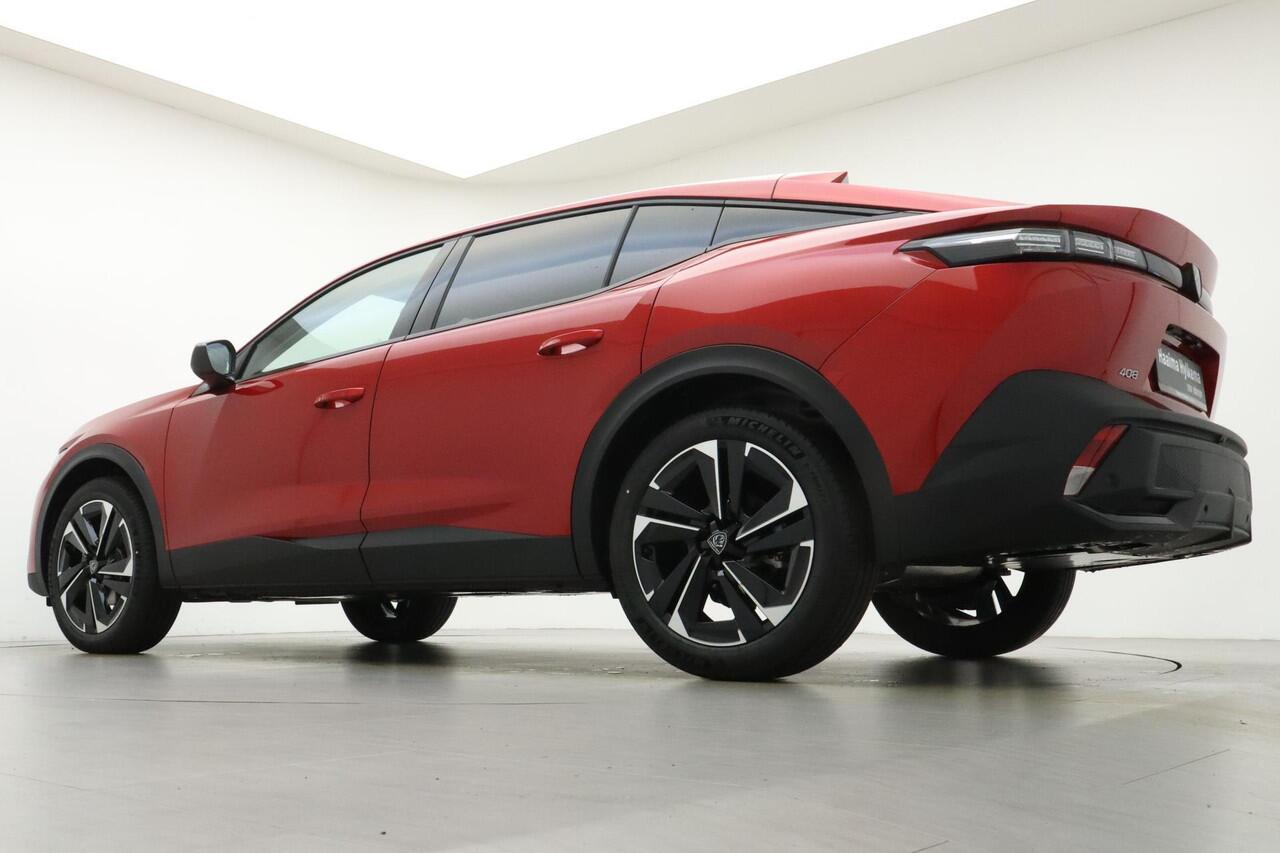 Peugeot 408 1.2T 130pk Allure Pack Automaat Peugeot 408 1.2 PureTech Allure Pack 130 EAT8 | Trekhaak | Stoelverwarming | Navigatie | Cruise Control | Camera | Lichtmetalen velgen | Apple Carplay | Draadloze telefoonlader