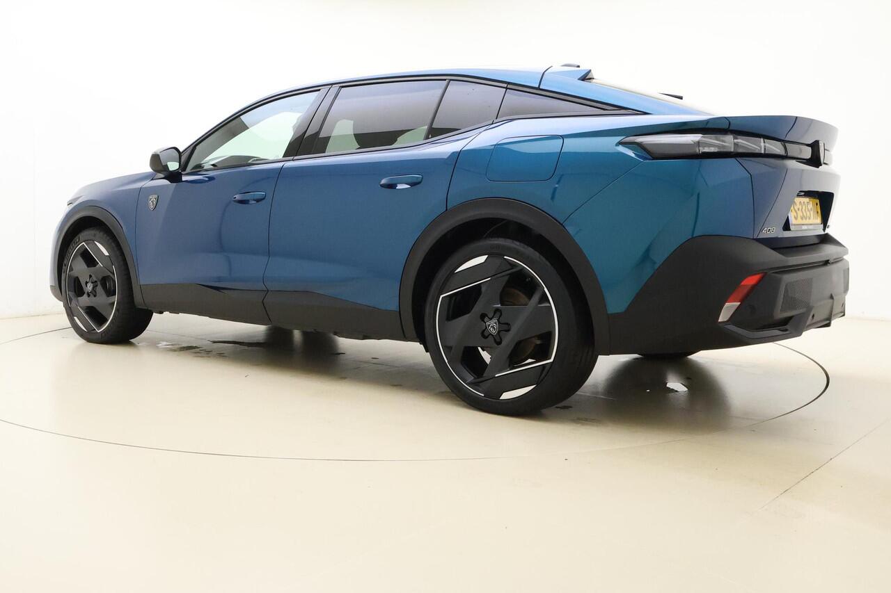 Peugeot 408 1.6 HYbrid GT 225pk EAT8 First Edition | Adaptive Cruise Control | Matrix LED | Stoelverwarming | Verwarmd stuurwiel | Handsfree achterklep | Keyless Entry & Start | AGR Bestuurdersstoel | Camera | 20'' ''Monolithe'' velgen | 1e Eigenaar