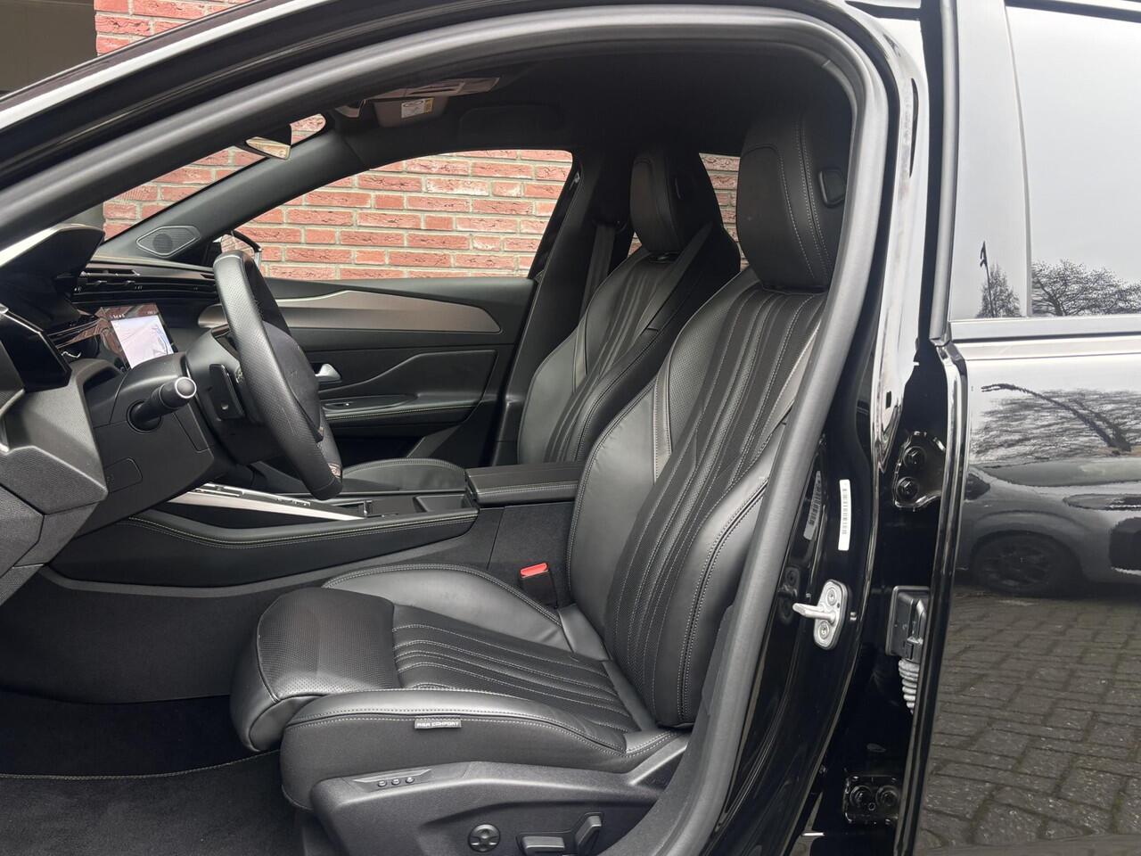 Peugeot 408 GT 1.6 HYbrid PHEV 180pk EAT8 | NAPPA LEDER | HANDSFREE A.KLEP | NIGHTVISION | 20" LM-VELGEN | STOELMASSAGE | STUUR + STOELVERW. |
