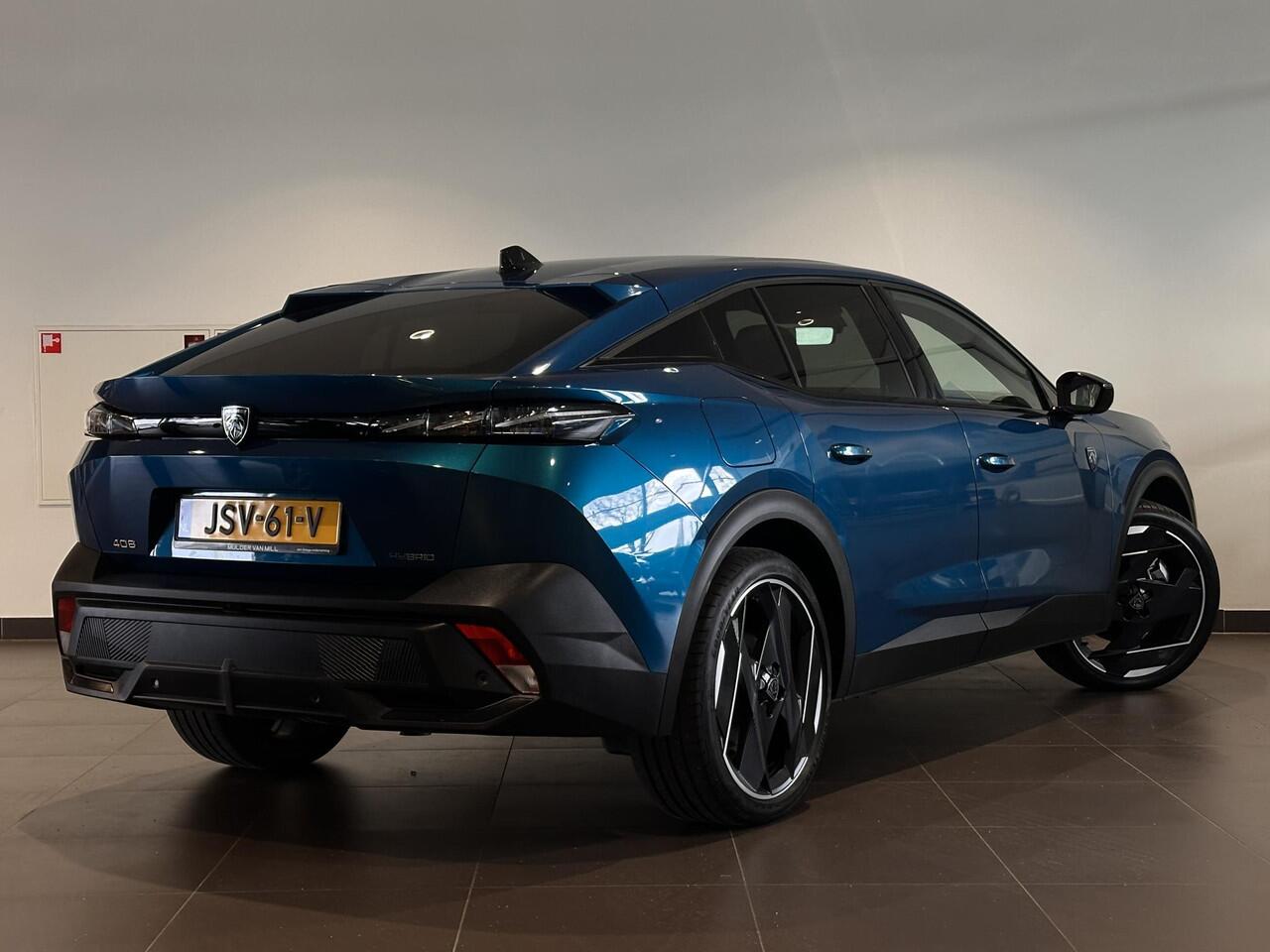 Peugeot 408 GT 1.6 HYbrid PHEV 180pk EAT8 | SCHUIF/KANTELDAK | FOCAL HIFI | ELEKTR. A.KLEP | ALCANTARA | 7,4 kW ON-BOARDCHARGER |