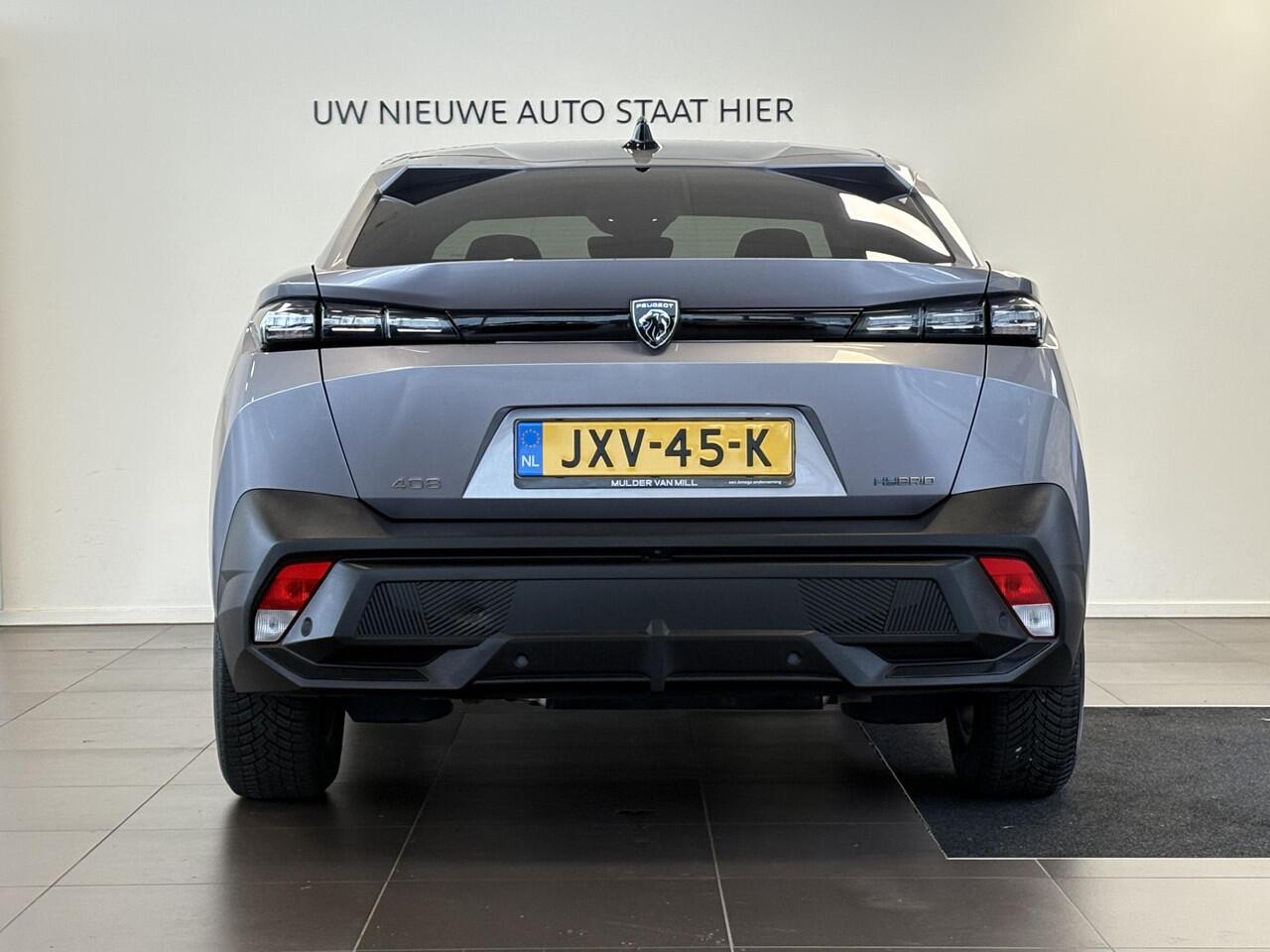Peugeot 408 Allure Pack 1.6 HYbrid PHEV 180pk e-EAT8 | i-TOGGLES® | AGR-STOEL | 360° CAMERA | NAVI | STUUR+STOELVERW. | DRAADLOOS APPLE CARPLAY / ANDROID AUTO | ISOFIX |