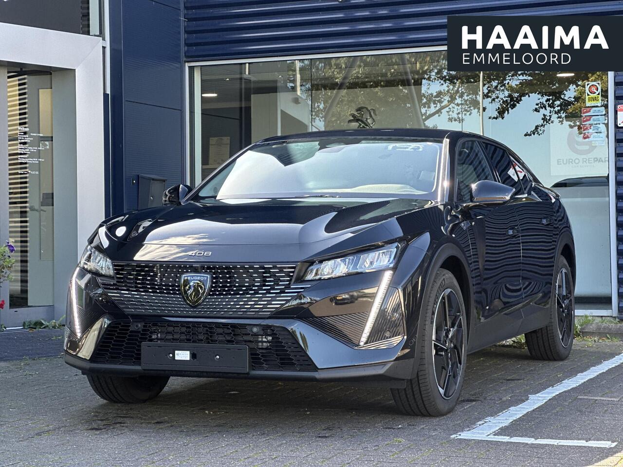 Peugeot 408 1.6 HYbrid 225 EAT8 Allure Avantage | Rondomcamera | Adaptive Cruise Control | Apple Carplay/Android Auto | Stoel-/Stuurverwarming | AGR bestuurderstoel | Draadloze telefoonlader | Keyless Entry/Start |