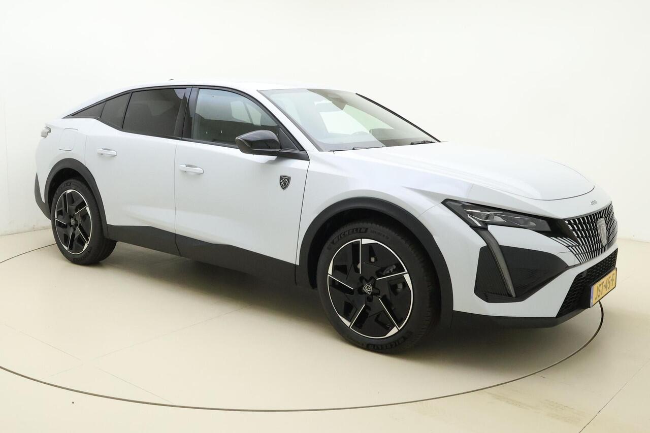 Peugeot 408 1.2 Hybrid 145 e-DCS6 Allure Alcantara l Camera l Parkeersensoren l 3D-Cockpit l Full-LED l Draadloos Apple Carplay/Android Auto l Verwarmd Stuurwiel l TomTom Navigatie l Lichtmetalen velgen