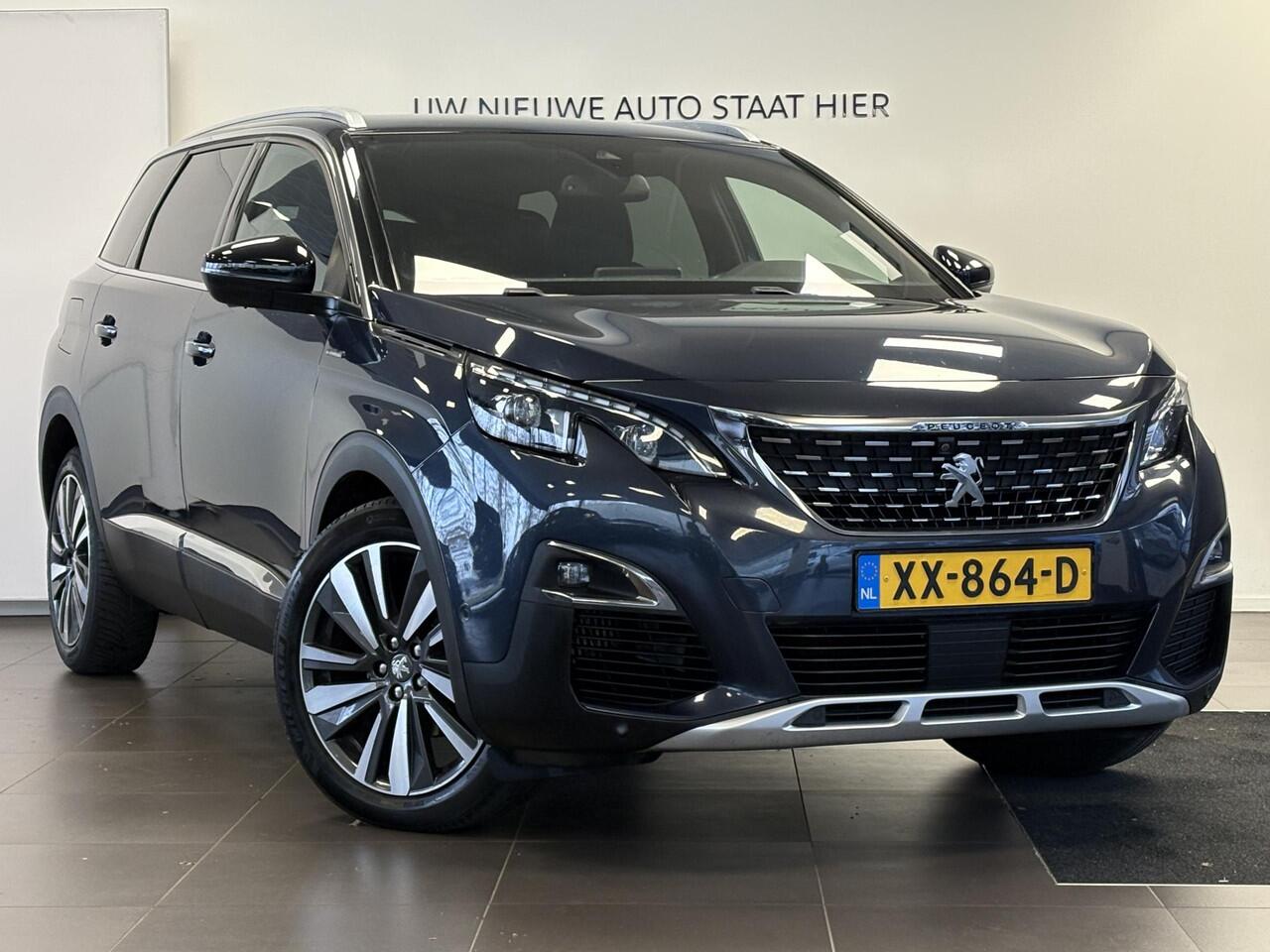 Peugeot 5008 GT-Line 1.6 Turbo 180pk EAT8 | NAPPA LEDER | FOCAL HIFI | STOELMASSAGE | 360° CAMERA | 7-ZITS | DAB+ | STOELVERW. | ADAPTIVE CRUISE