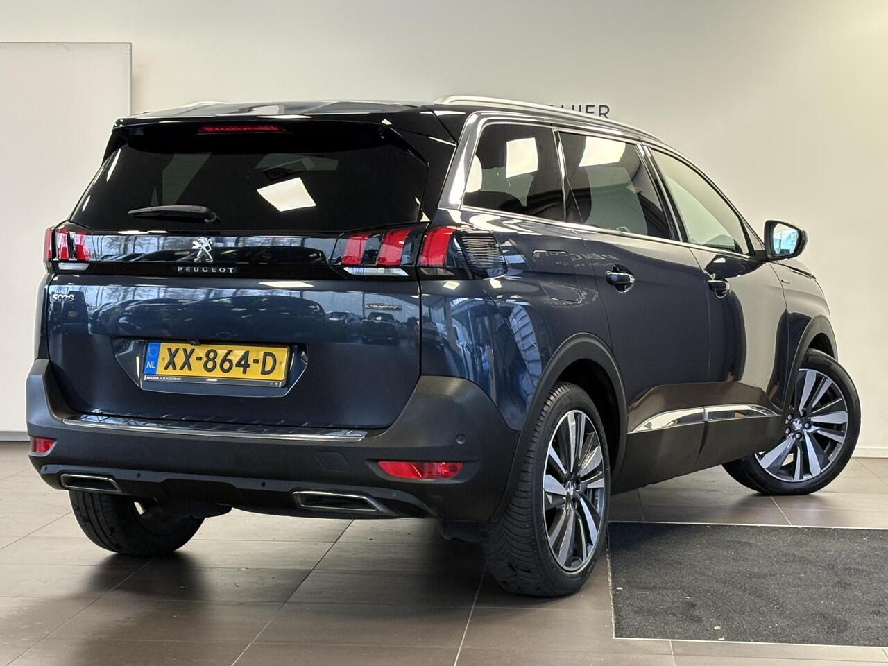 Peugeot 5008 GT-Line 1.6 Turbo 180pk EAT8 | NAPPA LEDER | FOCAL HIFI | STOELMASSAGE | 360° CAMERA | 7-ZITS | DAB+ | STOELVERW. | ADAPTIVE CRUISE