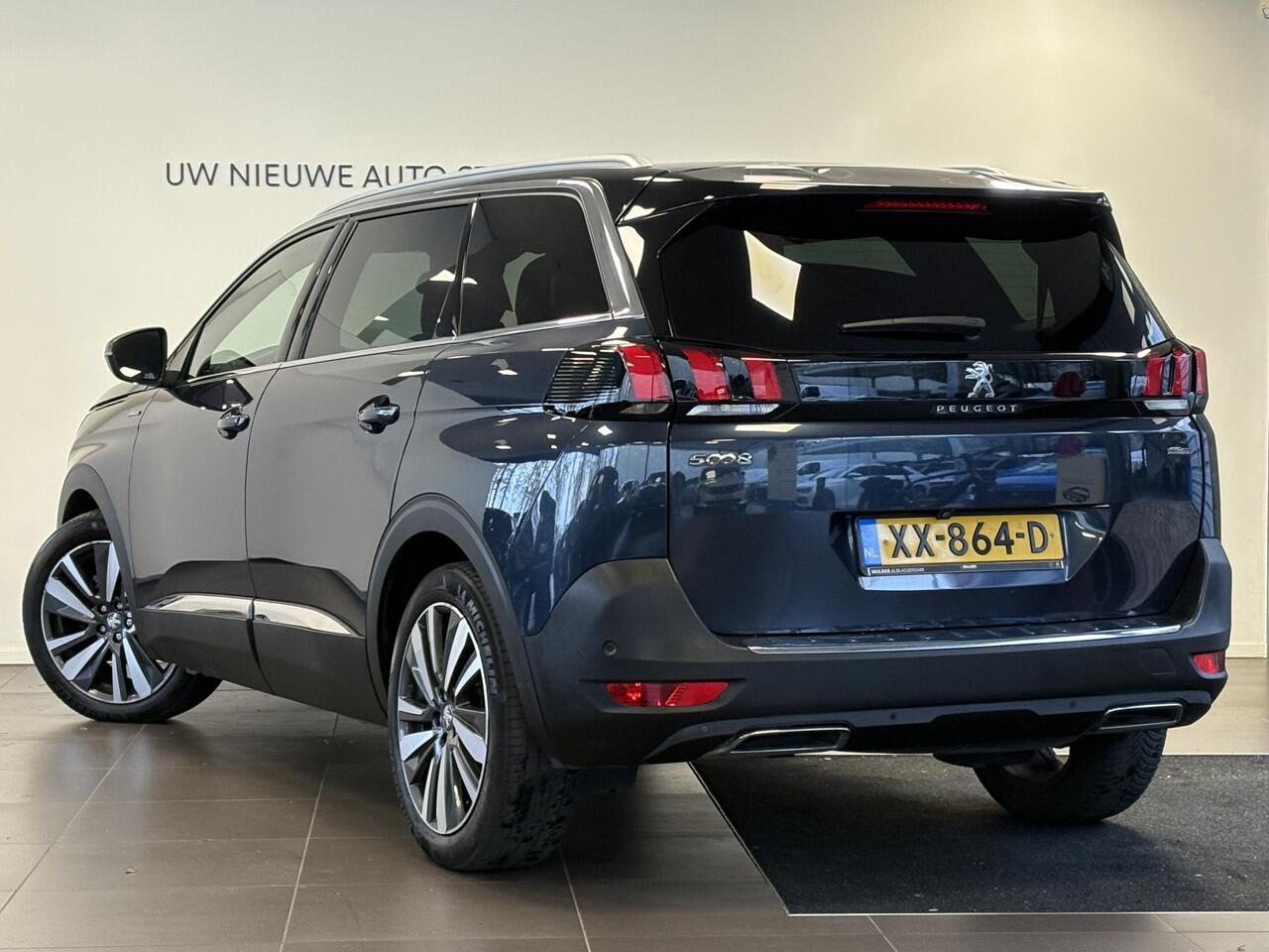 Peugeot 5008 GT-Line 1.6 Turbo 180pk EAT8 | NAPPA LEDER | FOCAL HIFI | STOELMASSAGE | 360° CAMERA | 7-ZITS | DAB+ | STOELVERW. | ADAPTIVE CRUISE