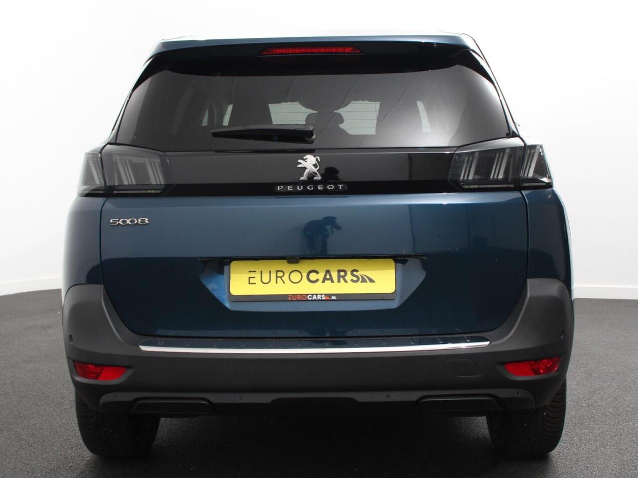 Peugeot 5008 1.2 PureTech 130pk Automaat Allure Pack 7-zits | Navigatie | Apple Carplay/Android Auto | Climate Control | Cruise Control | Virtual cockpit | PDC VA + Camera | Zonneschermen achter | Keyless Go | Full LED 18" LM Velgen