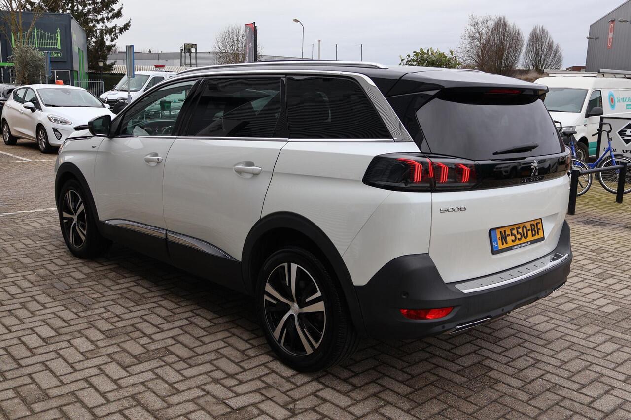 Peugeot 5008 1.2 PureTech GT 1e Eigenaar | Volledig Onderh | BTW | NL-Auto | 7p | Pano | Camera | Carplay | Bots | Alcantara | Full Led | Cruise | DAB | PDC | Start/Stop | Hill-Hold | Dodehoek