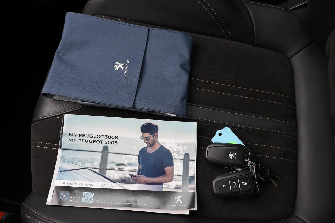 Peugeot 5008 1.2 PureTech GT 1e Eigenaar | Volledig Onderh | BTW | NL-Auto | 7p | Pano | Camera | Carplay | Bots | Alcantara | Full Led | Cruise | DAB | PDC | Start/Stop | Hill-Hold | Dodehoek