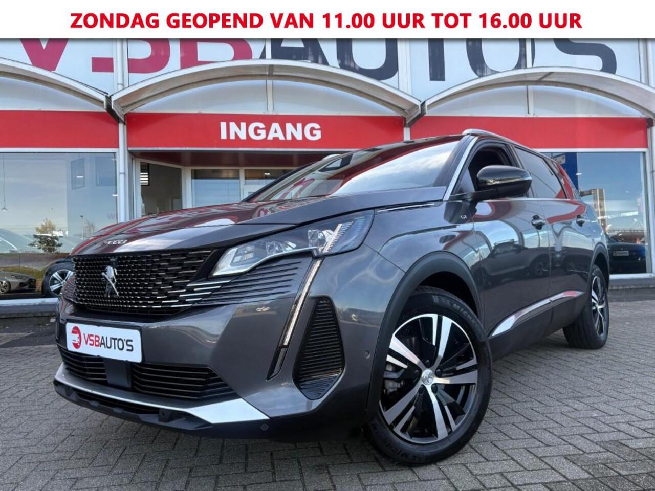 Peugeot 5008 1.2 PURETECH GT 7 PERSOONS AUT. 130PK LED NAVI CAMERA CARPLAY AIRCO
