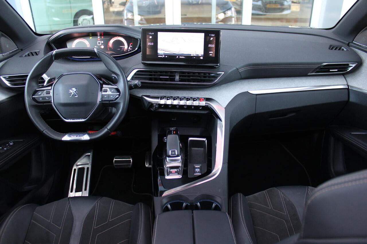 Peugeot 5008 1.2 130PK AUTOMAAT GT PACK BUSINESS | PANORAMISCH SCHUIF/KANTEL DAK | AFNEEMBARE TREKHAAK | ALCANTARA BEKLEDING | FULL LED KOPLAMPEN | FOCAL AUDIO | 19" LICHTMETALEN VELGEN | CLIMATE CONTROL | DODEHOEK DETECTIE | ADAPTIVE CRUISE CONTROL | APPLE CARPLAY/AN