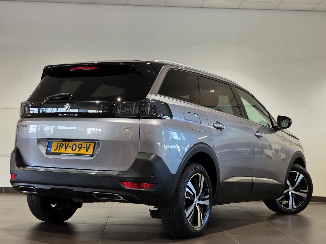 Peugeot 5008 GT 1.2 Turbo 130pk EAT8 | ADAPTIVE CRUISE | TWO-TONE! | HANDSFREE A.KLEP | 180° CAMERA | i-COCKPIT® | 7-ZITS | NAVI | ISOFIX |
