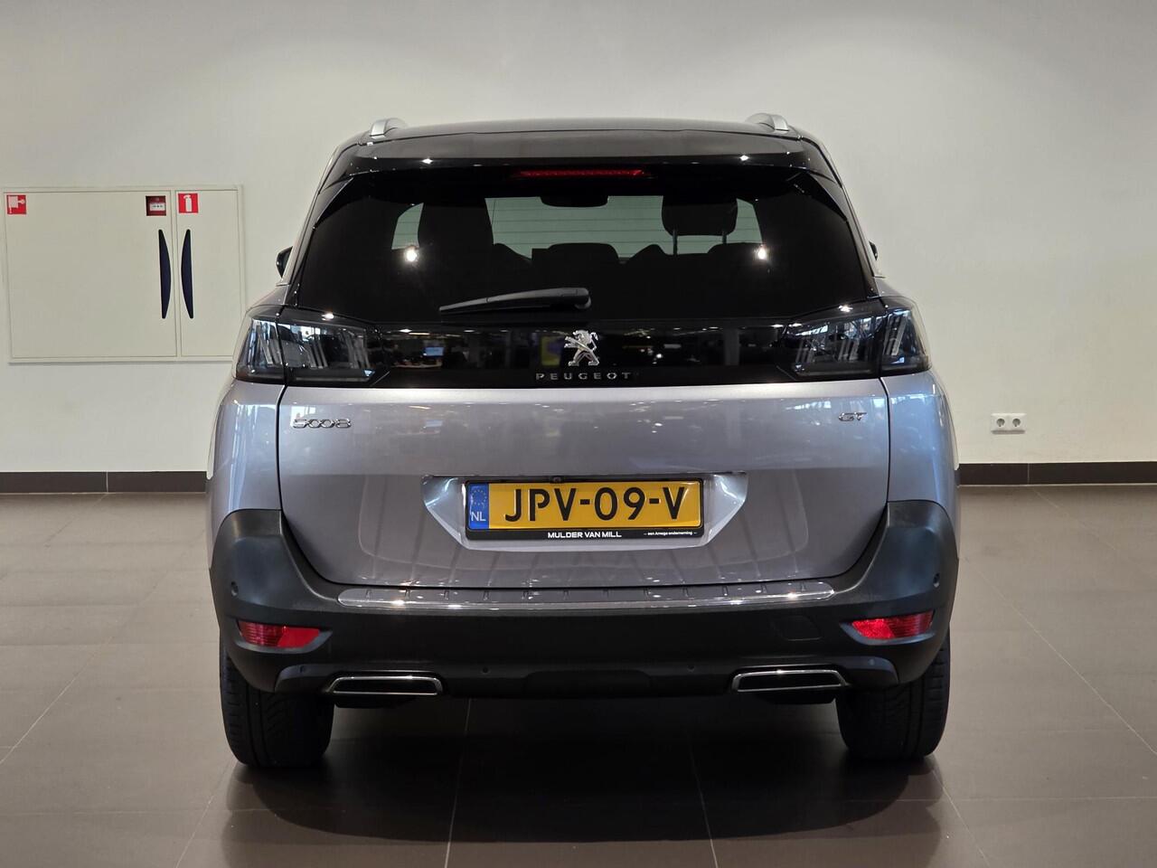 Peugeot 5008 GT 1.2 Turbo 130pk EAT8 | ADAPTIVE CRUISE | TWO-TONE! | HANDSFREE A.KLEP | 180° CAMERA | i-COCKPIT® | 7-ZITS | NAVI | ISOFIX |