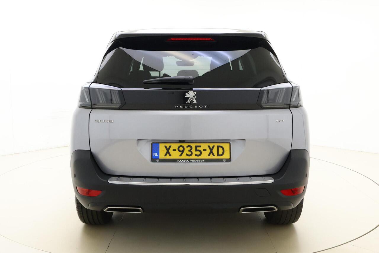 Peugeot 5008 1.2 Hybrid 136 GT 136Pk | AUTOMAAT | 7-Zits | Adaptief Cruise Control | Parkeer Camera Achter | Climate Control | Parkeer Sensoren Rondom | Navigatie |