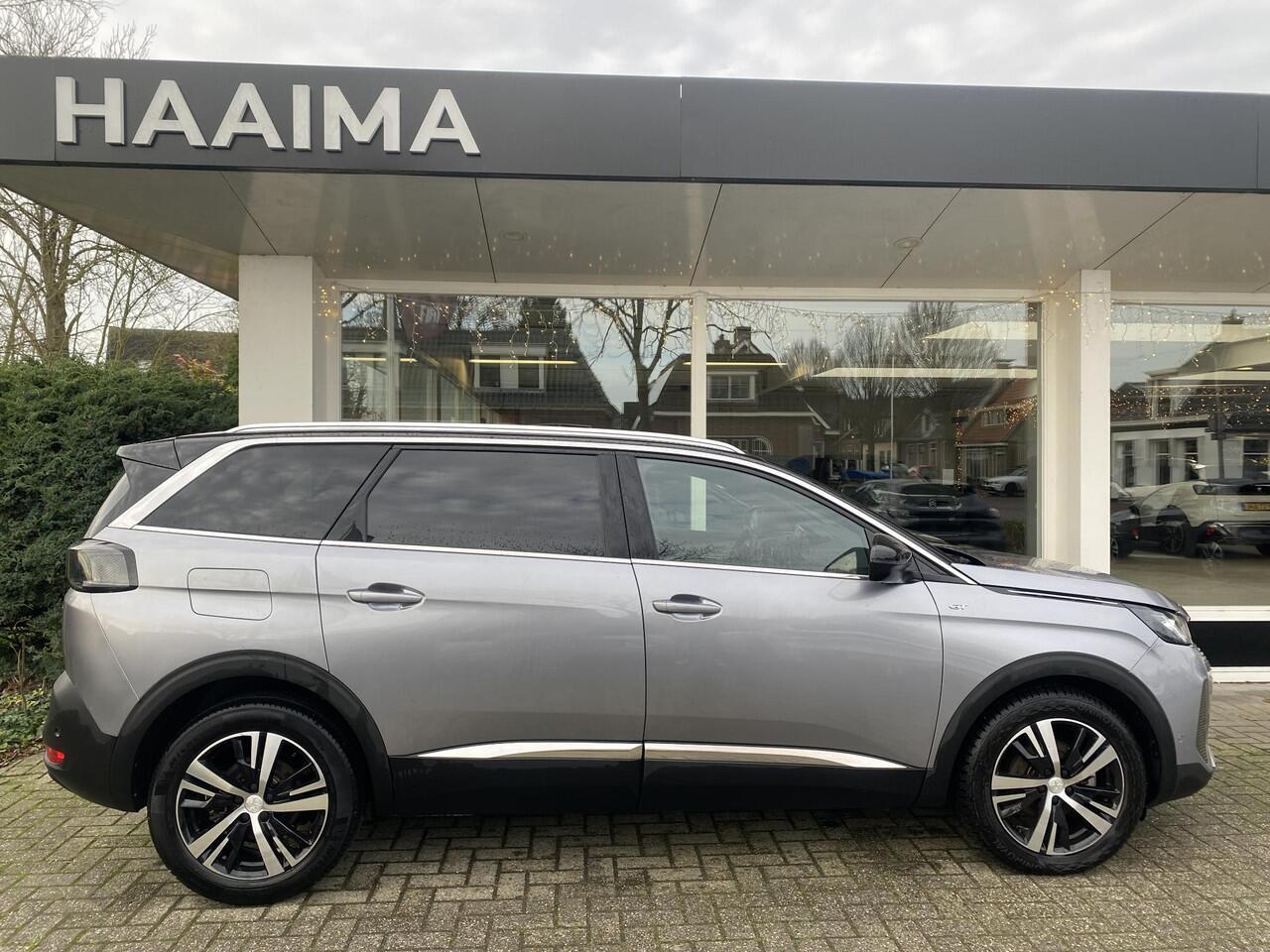 Peugeot 5008 1.2 Hybrid 136 GT | Automaat | Apple carplay | Navigatiesysteem | Achteruitrijcamera | parkeersensoren voor en achter