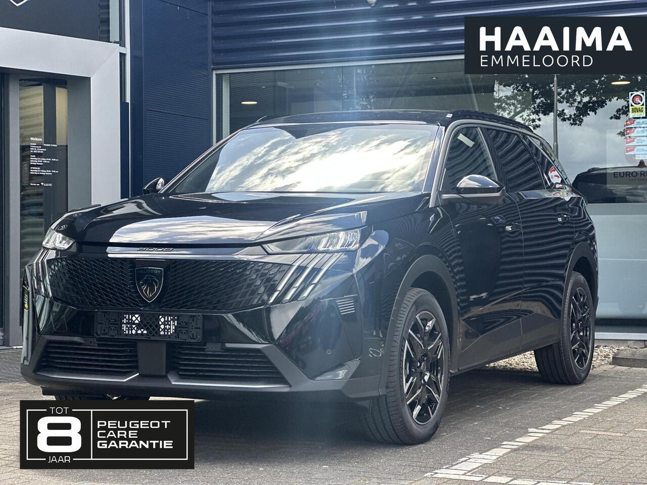 Peugeot 5008 1.2 Hybrid 145 Allure | 360 Parkeercamera/-sensoren | Adaptieve Cruise Control | Navigatie | Draadloze telefoonlader | Climate Control | Stuurverwarming | Draadloze Apple Carplay/Android Auto | Full LED | LM velgen |