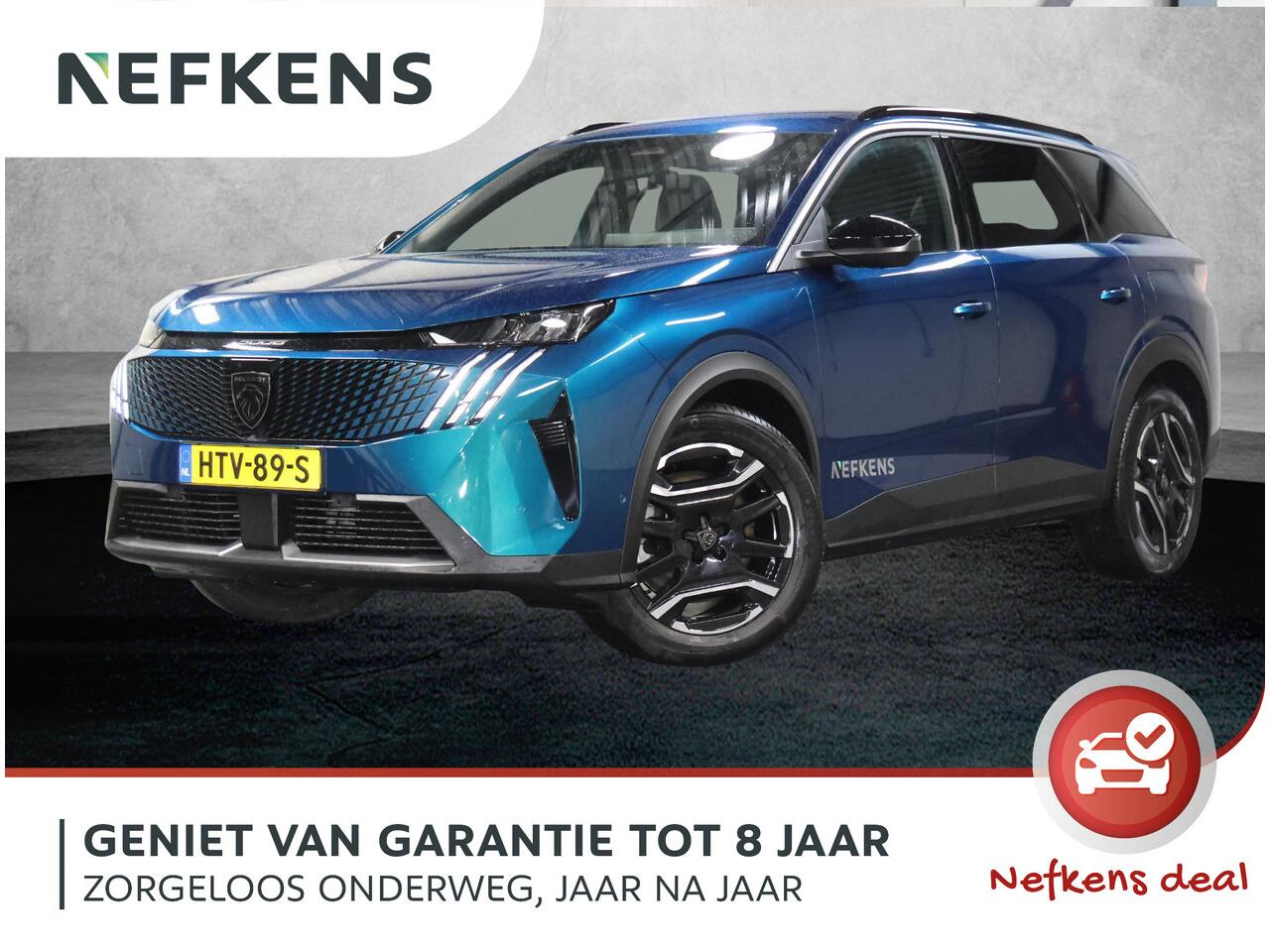 Peugeot 5008 e-5008 Allure Avantage 73 kWh 210PK | 1ste eigenaar | AUTOMAAT | AppleCarPlay/AndroidAuto | Adaptive Cruise Control | Camera | Sfeerverlichting | Virt.Cockpit | Keyless | Isofix | Privacy Glass | Parkeersensoren |