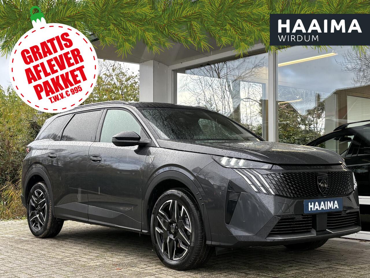 Peugeot 5008 1.2 Hybrid 145 GT | 7 Persoons | Adaptieve Cruise Control | Elektr. achterklep | Stoel- & stuurverwarming | Achteruitrijcamera | Navigatie