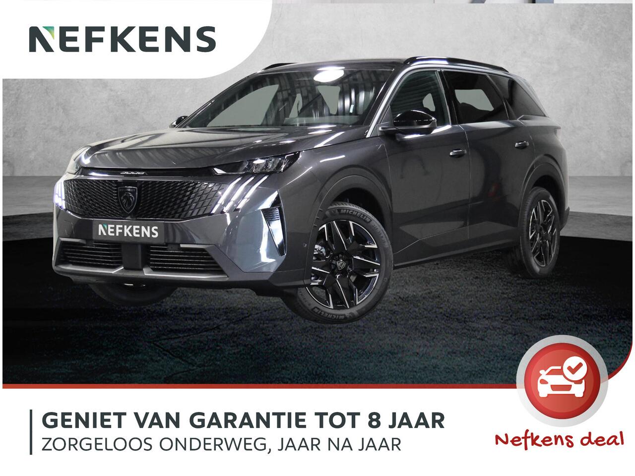 Peugeot 5008 1.2 Hybrid 145PK Allure | 360 Camera | Adaptive CruiseControl | Navigatie | ClimateControl | AppleCarPlay/AndroidAuto |