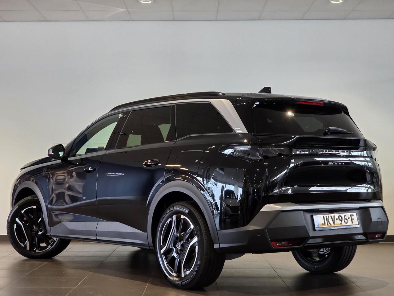 Peugeot 5008 GT 1.6 HYbrid PHEV 225pk e-DCS7 | PANODAK | PANORAMIC NAVIGATION | 7-ZITS | STOEL- EN STUURVERW. | KEYLESS | ISOFIX | ADAPTIVE CRUISE |