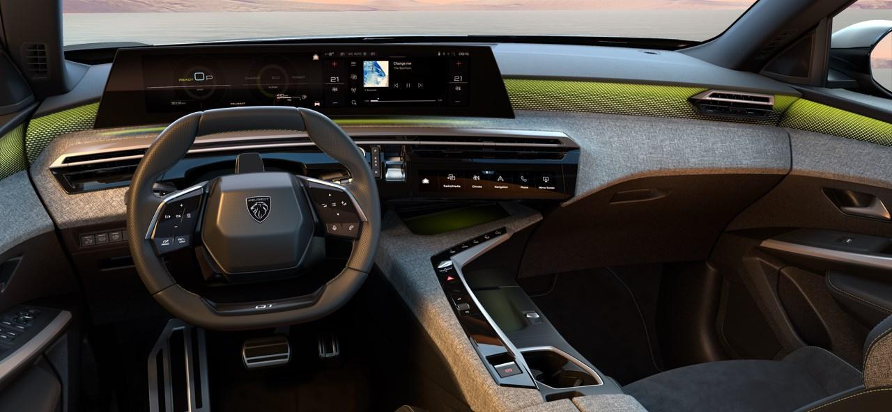 Peugeot 5008 1.2 Hybrid 145 GT | NIEUW | Uit voorraad leverbaar! | Panorama dak | Alcantara bekleding | Camera rondom | Stoelverwarming voor en achter | Elektrisch verstelbare voorstoelen | Dodehoek detectie | Elektrische Kofferklep