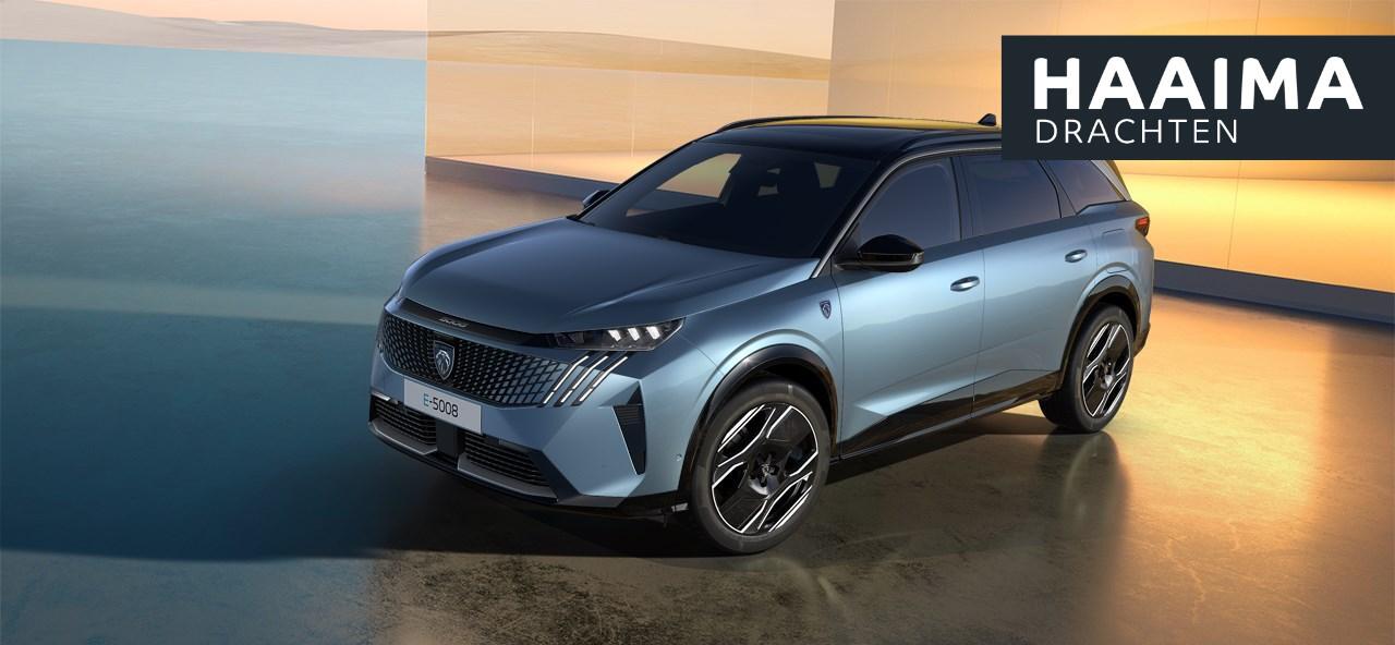 Peugeot 5008 e-5008 GT Exclusive 73 kWh | NIEUW | Uit voorraad leverbaar! | Stoelverkoeling | Panorama Dak | Nappa Leder | Camera Rondom | Stoelverwarming Voor & Achter | Elektrisch Verstelbare Voorstoelen | Dodehoek Detectie | Elektrische Kofferklep