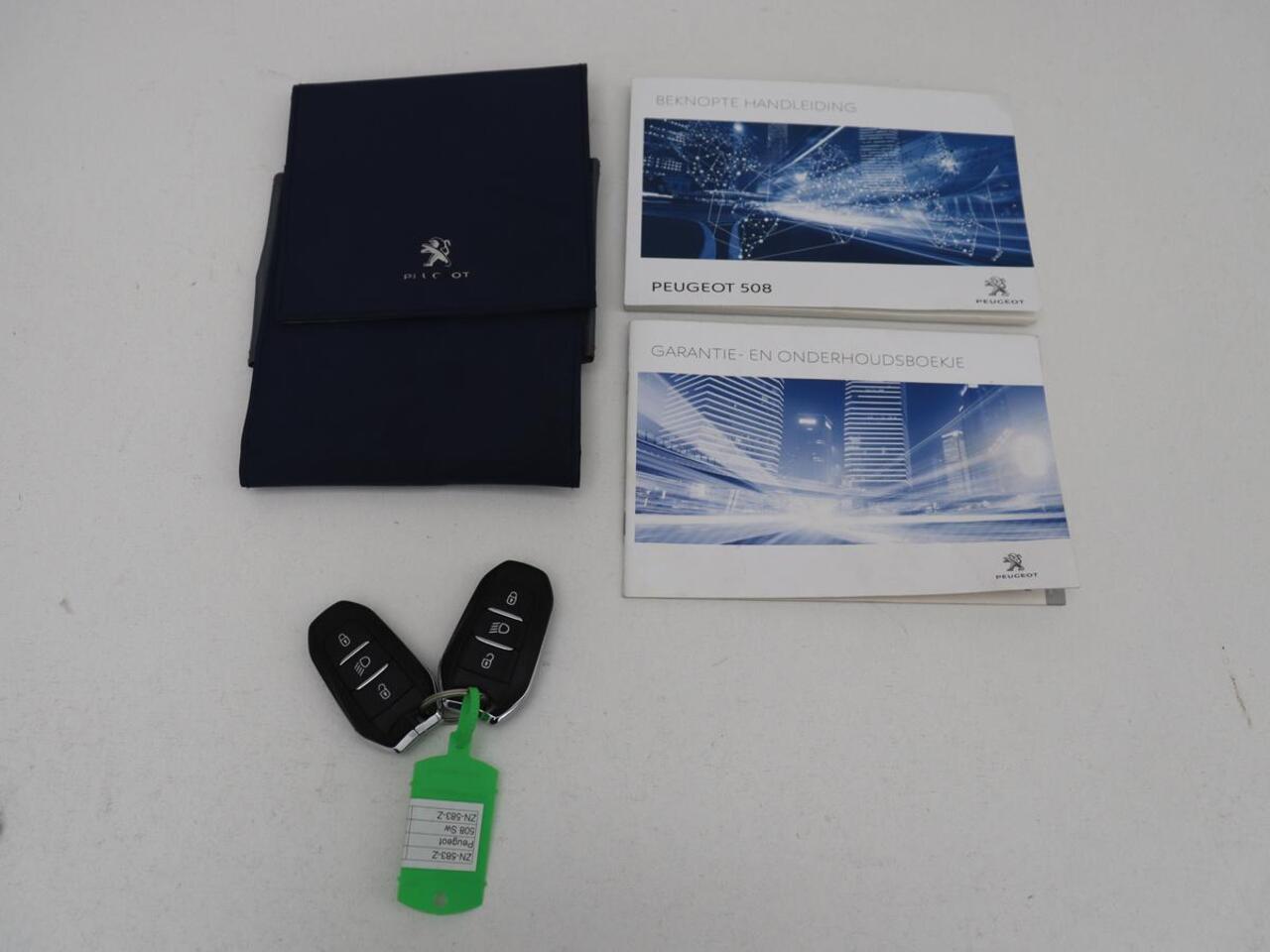 Peugeot 508 1.6 PureTech Blue Lease Allure | Trekhaak | Half leder | Adaptive cruise | Carplay | Dodehoek detectie | Navigatie | Full LED | Keyless