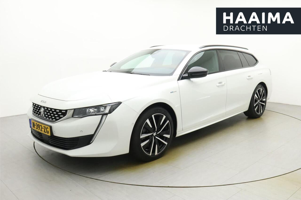 Peugeot 508 SW 1.6 HYbrid GT 225pk | 18" LM Velgen | Camera | Dodehoek Detectie | Full LED | Lane Assist | Navigatie | Afneembare trekhaak